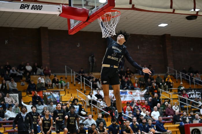 West Linn St. John Bosco boys basketball Oregon Capitol City Classic final Leon Neuschwander 28